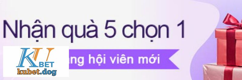 Tặng Quà Cho Thành Viên Mới Tại Kubet Với 1 Trong 5 Lựa Chọn